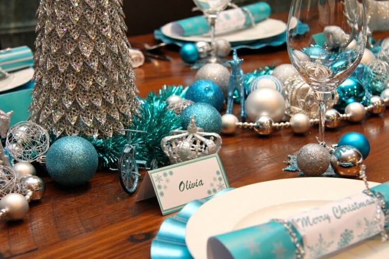 Tips para decorar la mesa Navideña
